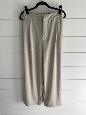 Modern Citizen Wide Leg Pants - Light Taupe